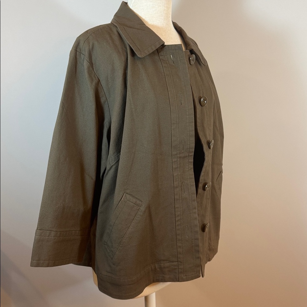 Button Front Jacket - Picture 6 of 8